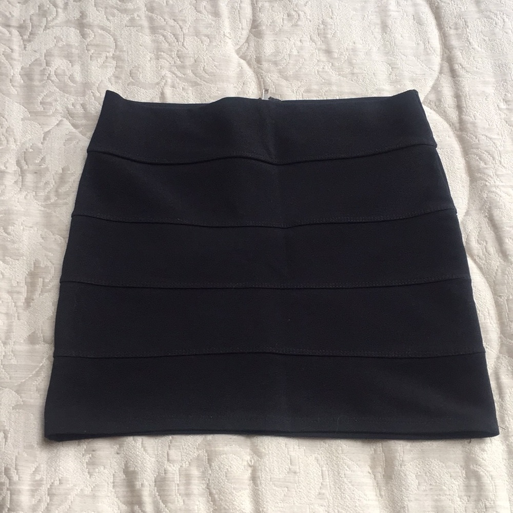 Black Bodycon Mini Skrirt